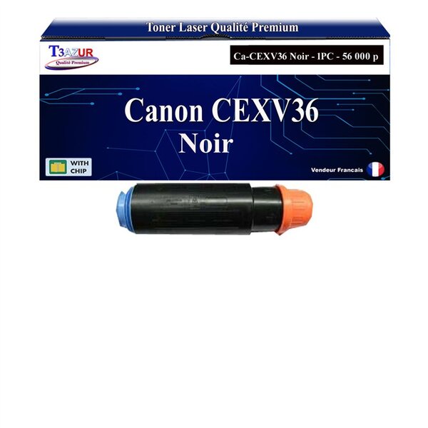 T3AZUR - Toner compatible avec Canon IR Advance 6055i  6065i  6075i  6255i  6265i  6275i  CEXV36