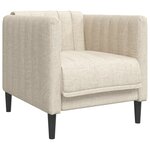 vidaXL Fauteuil lin