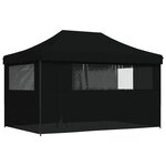 vidaXL Tente de fête 292 x 440 x 315 cm Noir Tissu Oxford