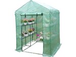 SERRE TOMATE PETUNIA- 2.04M² - 1.43 X 1.43 X 1.95