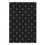 Tapis d'extérieur réversible naxos noir  180x120cm