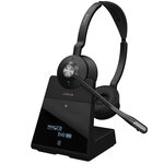 Jabra engage 75 casque dect stereo - casque sans fil certifié skype entreprise avec suppression avancée du bruit pour téléphones