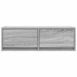 vidaXL Meubles TV 2 Pièces sonoma gris 80x31x25 5 cm bois d'ingénierie
