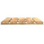 vidaXL Carreau de terrasse 30 Pièces Marron 50 x 50 cm