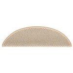 vidaXL Tapis d'escalier autocollants 30 Pièces 56x17x3 cm berbère