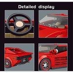 Mould King 27012 - Kit de construction de supercar Testarossa