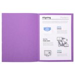 Paquet de 100 chemises Forever® 170 100 recyclé - 24x32cm Lilas x 5 EXACOMPTA