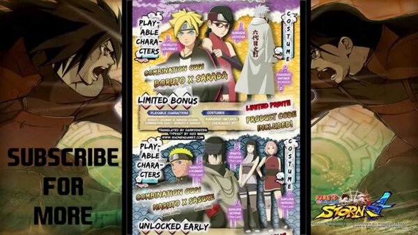 BANDAÏ Naruto Shippuden : Ultimate Ninja Storm 4 (PS4) (Pré-commande - Sortie le 5 Février 2016)