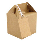 Boites cadeaux en carton kraft 7x5cm 6 pièces