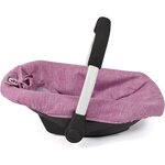 Bayer Chic 2000 708-62 - Siège de voiture pour poupées jean rose