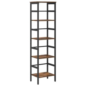 vidaXL Étagère Chêne fumé 40 x 29 5 x 149 cm Bois d'ingénierie