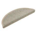 vidaXL Tapis d'escalier autocollants 30 Pièces 56x17x3 cm vert clair