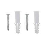 vidaXL Miroir mural 50 cm Rond Verre