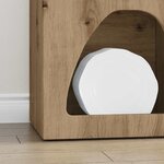 vidaXL Buffet Chêne artisanal 40 x 35 x 100.5 cm Bois d'ingénierie