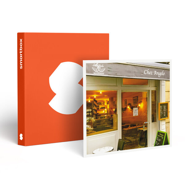 SMARTBOX - Coffret Cadeau Plaisir gourmand : repas italien 3 plats au cœur de Paris -  Gastronomie