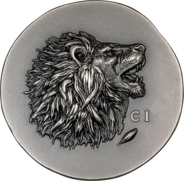 Monnaie LEON Numismatic Icons 1 Oz Argent 5$ Cook Islands 2025 (PRÉCOMMANDE)