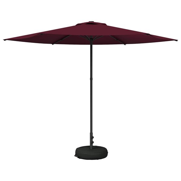 vidaXL Parasol de jardin avec base 300 x 300 cm Polyester