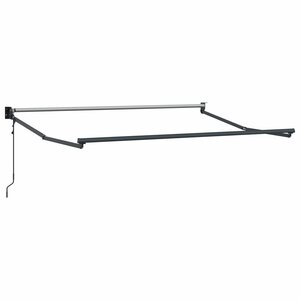 vidaXL Cadre de store rétractable électrique Anthracite 3 x 2 m