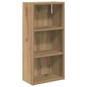 vidaXL Armoire murale de salle de bain Chêne artisan 30 x 16 x 62 5 cm