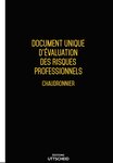 Document unique d'évaluation des risques professionnels métier (Pré-rempli) : Chaudronnier - Version 2025 - UTTSCHEID UTTSCHEID
