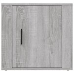 vidaXL Table de chevet Sonoma gris 50x39x47 cm