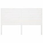 vidaXL Tête de lit Blanc 166x4x100 cm Bois massif de pin