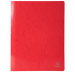 Chemise à lamelles A4 Iderama rouge x 25 EXACOMPTA