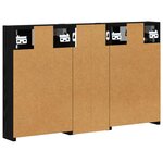 vidaXL Ensemble de Meubles de Salle de Bain 3 Pièces 80 x 10 5 x 50 cm
