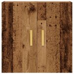 vidaXL Armoire murale vieux bois 60x31x60 cm bois d'ingénierie