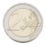 2 euros commémorative Estonie Erasmus 2022.