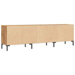 vidaXL Meuble TV chêne artisanal 150x30x44 5 cm bois d'ingénierie