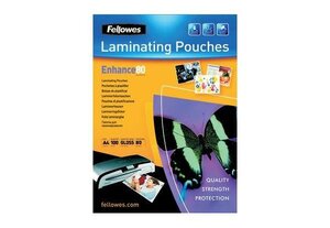 Pochette à plastifier, format A3, mat, 160 microns FELLOWES