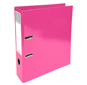 Classeur à levier D70mm Prem'Touch Iderama Rose x 10 EXACOMPTA
