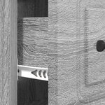 vidaXL Armoire à tiroirs Sonoma gris 66 x 34 5 x 87 cm