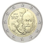 2 euros commémorative Grèce 2014 - El Greco.