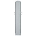 vidaXL Auvent latéral rétractable Crème 100 x 600 cm