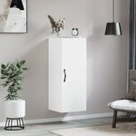 vidaXL Armoire murale blanc 34 5x34x90 cm bois d'ingénierie