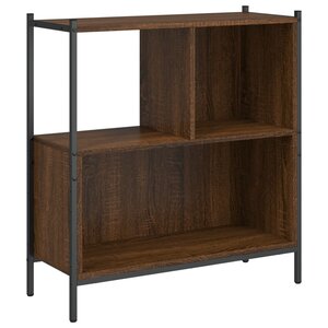 vidaXL Bibliothèque chêne marron 72x28x77 5 cm bois d'ingénierie