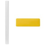 vidaXL Film de fenêtre statique Motif de stores 90 x 500 cm PVC