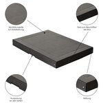 Purebox Black A3 40mm - Noir - Falken
