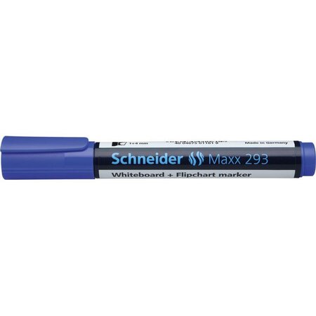 Marqueur tableau blanc Maxx 293 Pte Biseau 2-5 mm Bleu SCHNEIDER
