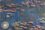 Monnaie WATER LILIES Monet 1/2 Oz Argent 1$ Samoa 2026 (PRÉCOMMANDE)
