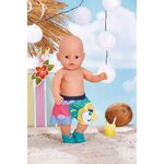 Zapf Creation 828298 - BABY born Holiday Short de bain 43cm