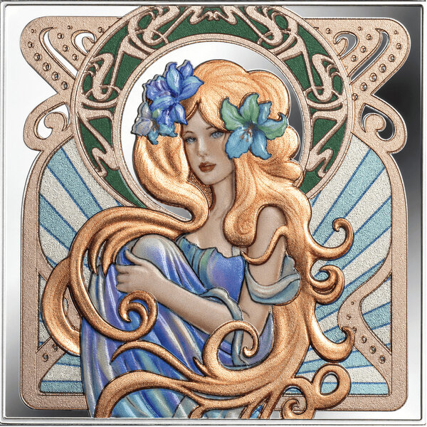 Monnaie ART NOUVEAU 1 Oz Argent 1$ Niue 2026 (PRÉCOMMANDE)