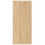 vidaXL Buffet Chêne sonoma 88x30x70 cm Bois d'ingénierie