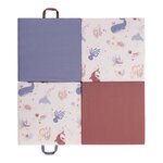 Tapis malin Trésors de l'océan 3 en 1 évolutif déhoussable 120 x 120 cm