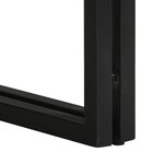 vidaXL Table basse 80x80x35 cm bois de manguier massif brut