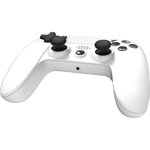 Manette Sans Fil Blanche avec Prise Jack pour casque et boutons lumineux pour PS4