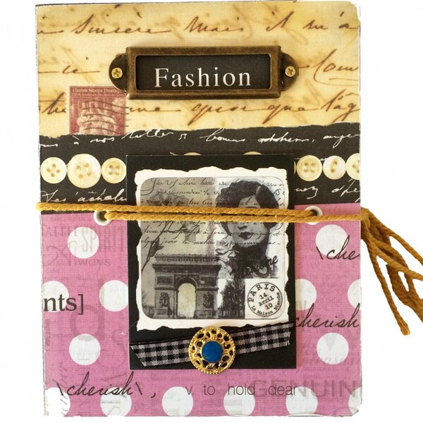 Bloc notes retro modèle 3