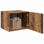 vidaXL Meuble mural Bois ancien 50 x 42 5 x 40 cm Bois d'ingénierie
